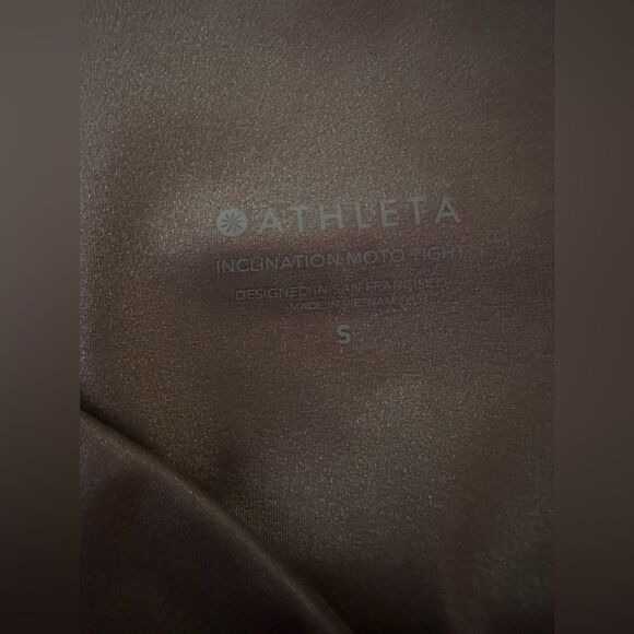 Athleta Women's Leggings S Inclination Shimmer
Moto Tight - Picture 5 of 5